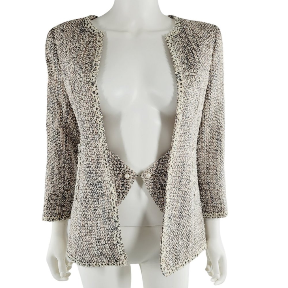 Chanel Beige Tweed Jacket